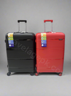 Swiss Polypropylene Unbreakable luggage (SKD Units) - Black & Red