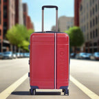 Tommy Hilfiger Millennia Hard Luggage - Red