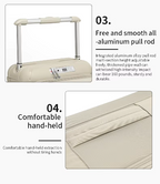 Wemgesabre Wide Handle Luggage Set – Patented Soft & Hard Shell Design