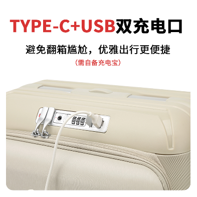 Wemgesabre Wide Handle Luggage Set – Patented Soft & Hard Shell Design