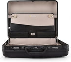 President - Travel Briefcase Abs Hard Attache Case 1 Pieces 20 & 18 Inch 3135A Black | Burgundy