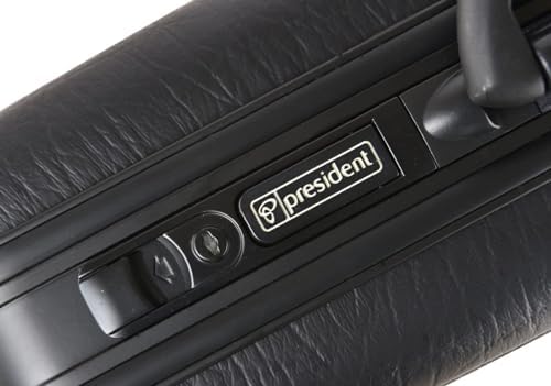 President - Travel Briefcase Abs Hard Attache Case 1 Pieces 20 & 18 Inch 3135A Black | Burgundy