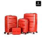 Pigeon Luggage Polypropylene 4 Piece Set: Durable Travel Companion; Unbreakable