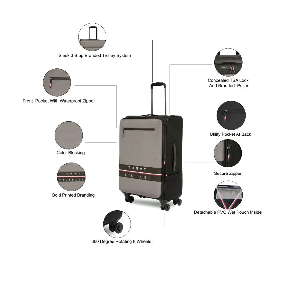 Tommy Hilfiger Lewiston Soft Luggage - Grey