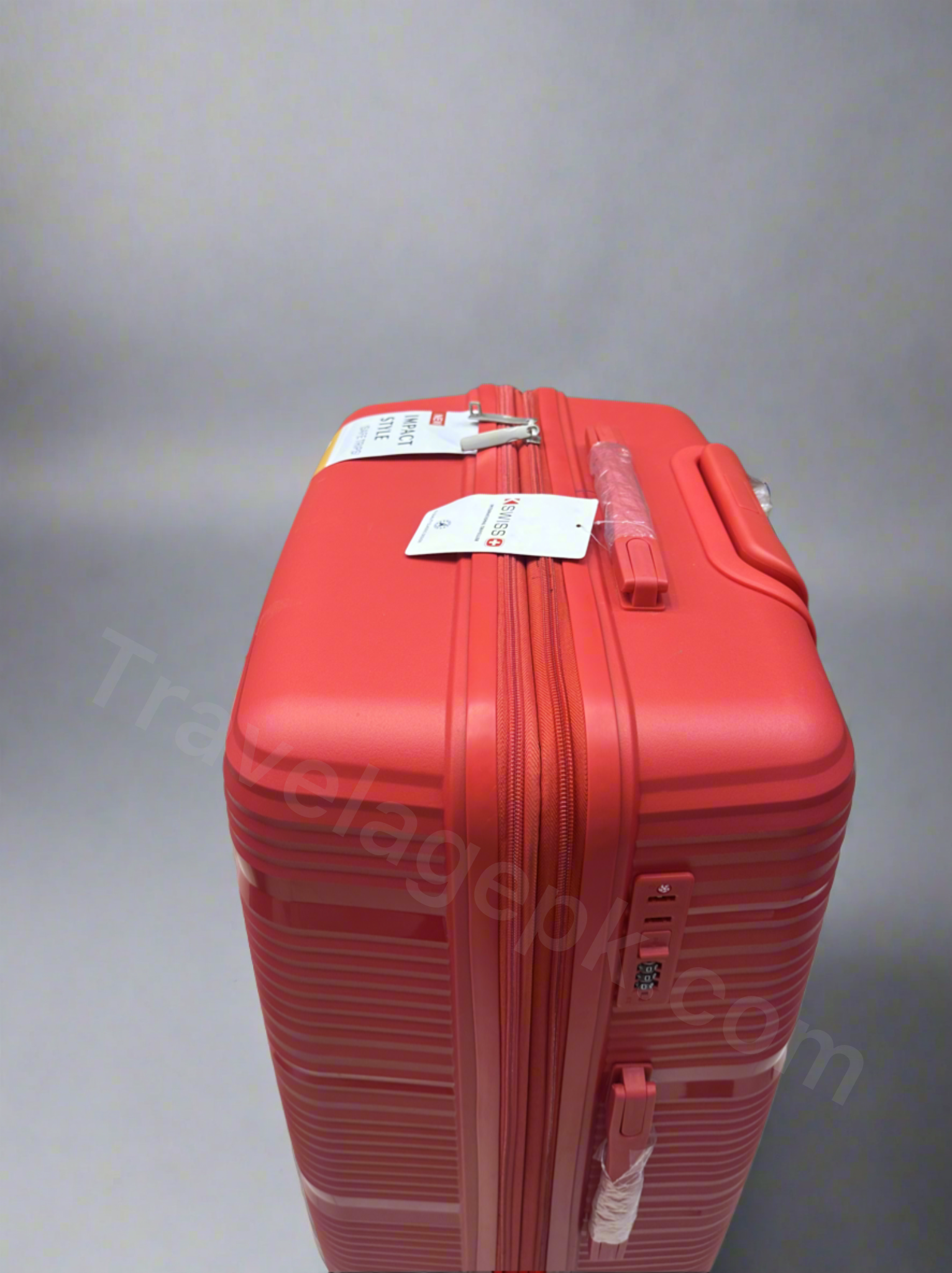 Swiss Polypropylene Unbreakable luggage (SKD Units) - Black & Red
