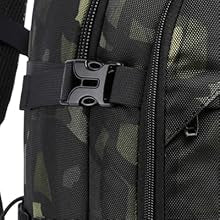 Asenlin 40L Travel Backpack for Women Men，17 Inch Laptop Backpack Flight Approved Luggage Carry On Water Resistant Computer Backpack for Weekender Overnight Large Daypack Woodland Camo