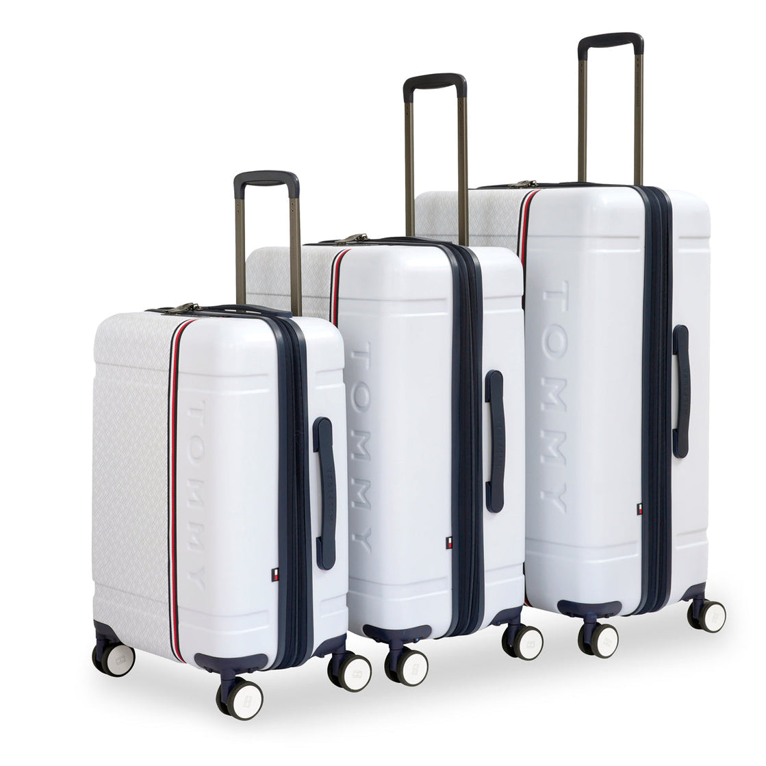 Tommy Hilfiger Millennia Hard Luggage - White