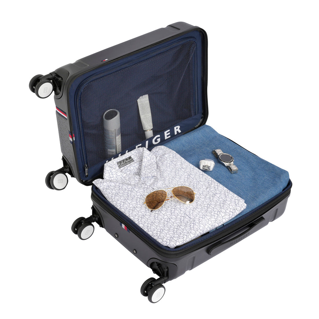 Tommy Hilfiger Millennia Hard Luggage - Black