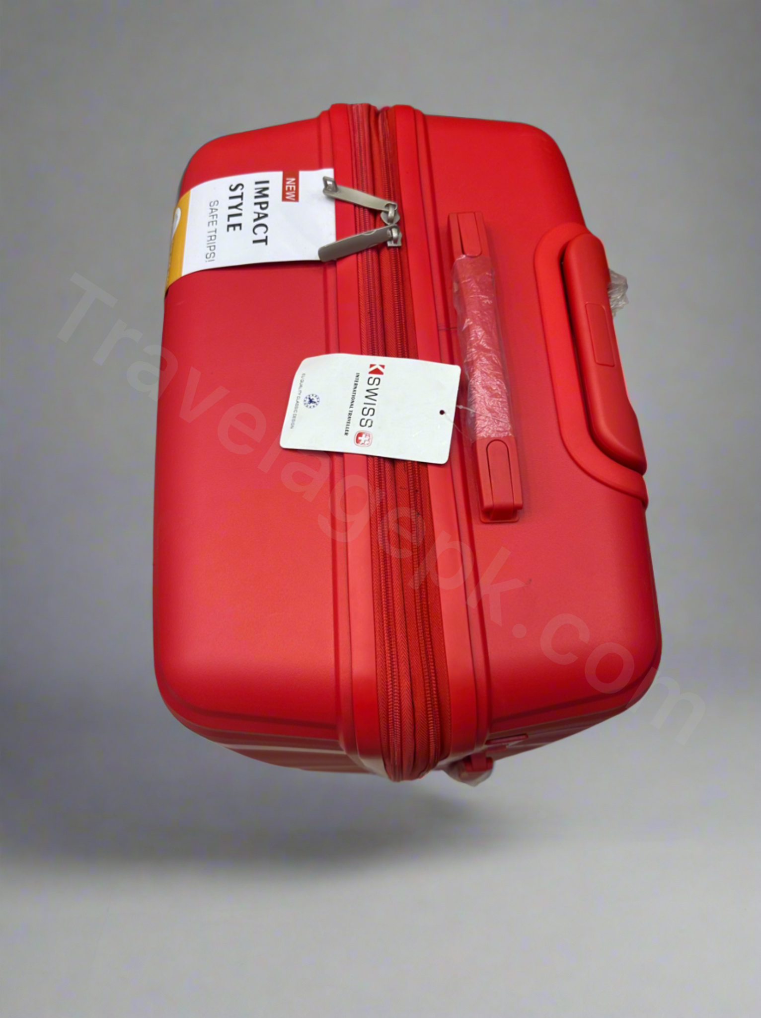 Swiss Polypropylene Unbreakable luggage (SKD Units) - Black & Red