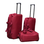 CARLTON LUGGAGE - DART DUFFLE TROLLEY LUGGAGE SUITCASE 3 PCS SET 52/62/72 CM