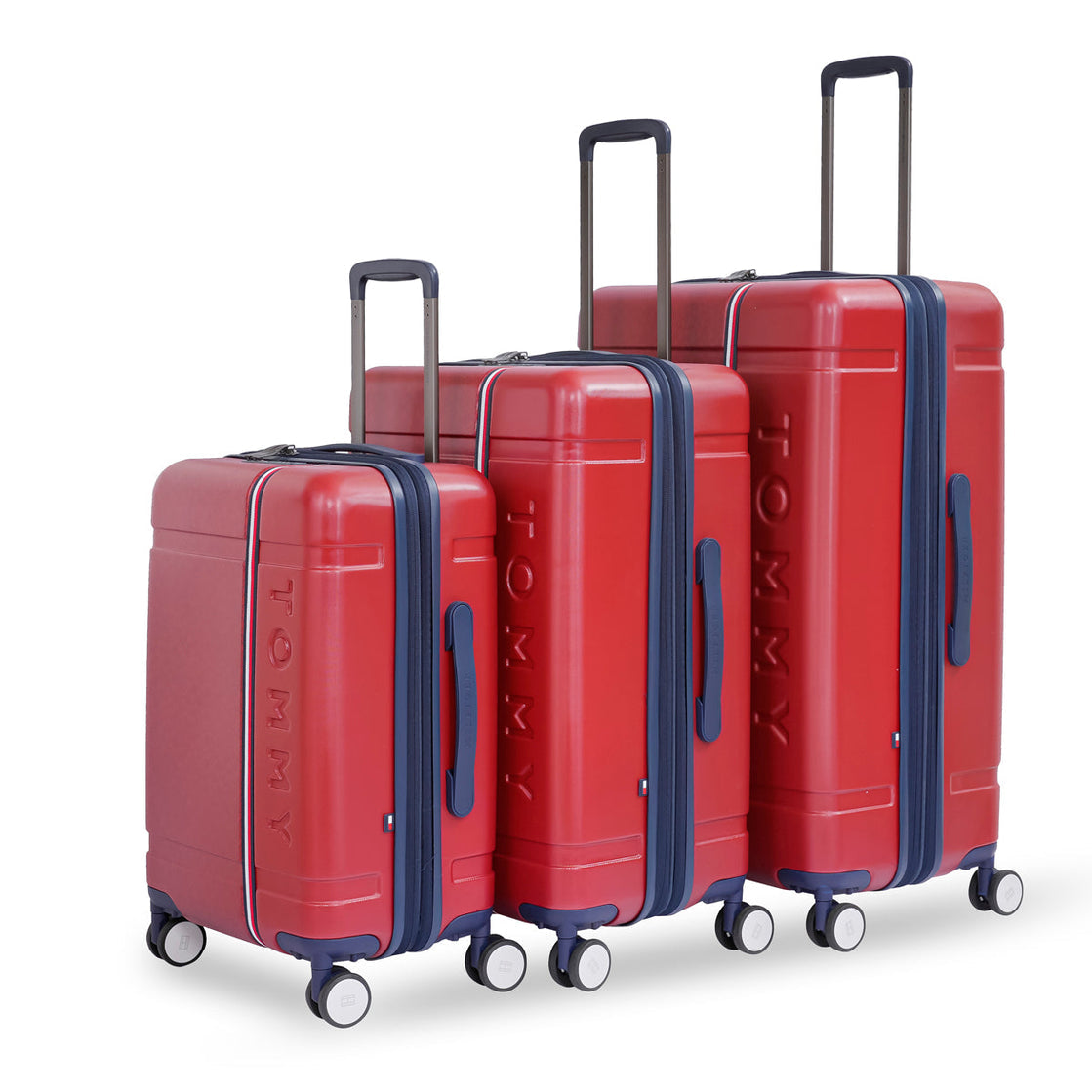 Tommy Hilfiger Millennia Hard Luggage - Red