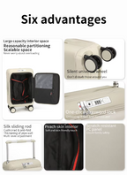 Wemgesabre Wide Handle Luggage Set – Patented Soft & Hard Shell Design