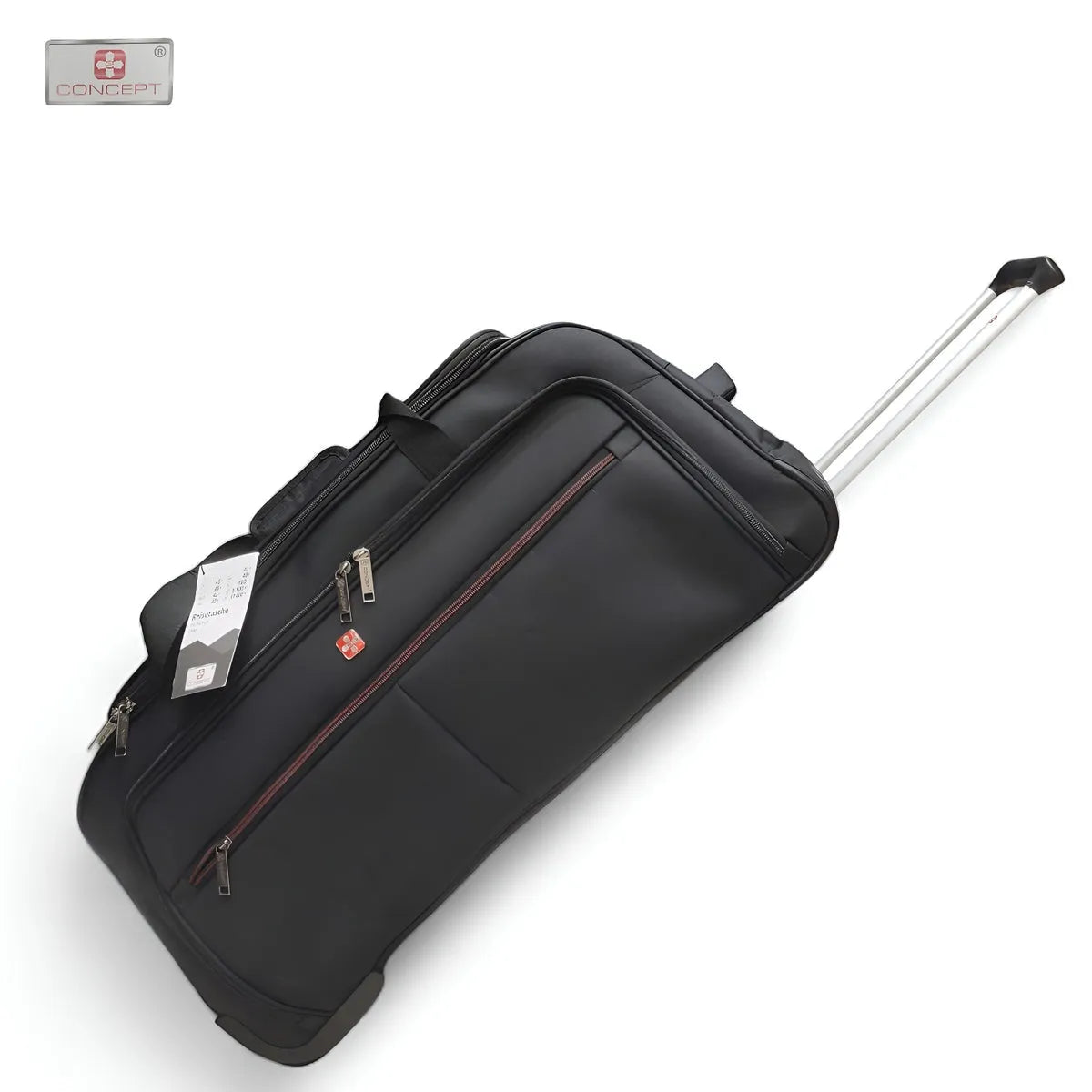 Concept - Soft Trolley Duffle Bag - 27" - Black
