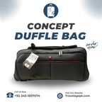 Concept - Soft Trolley Duffle Bag - 27" - Black