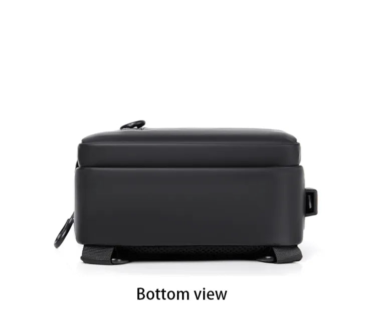 Cross Body Bag - Large Capacity Usb Charging Multifunctional Chest Bag Fashion Simple Commuter Lightweight Shoulder Crossbody Bag