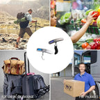 Digital Luggage Scale (without box)50kg Portable Electronic Scale Weight Balance Suitcase Travel Bag Hanging Steelyard Hook Fishing Scale