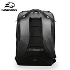 Kingsons New Multifunctional Solar Charging Anti-Theft Backpack Men 15" Laptop Backpacks USB Charging High-End Upgraded Version