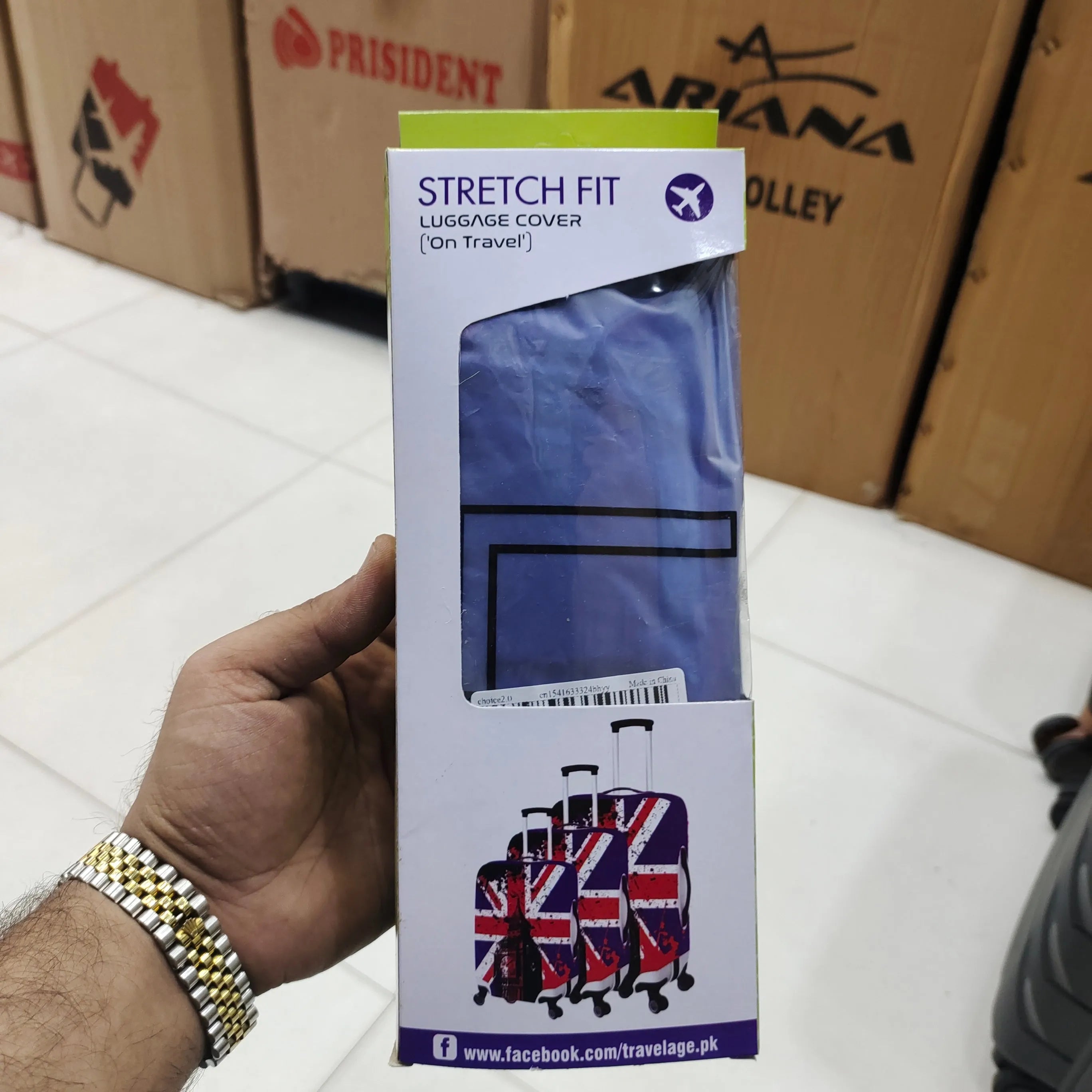 Luggage Cover Stretch Fabric Suitcase Protector