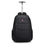 OIWAS travel bag with wheels | 15.6 inch laptop bag | 55x40x20 hand luggage backpack |backpack trolley simple hand luggage for business travel and vacation