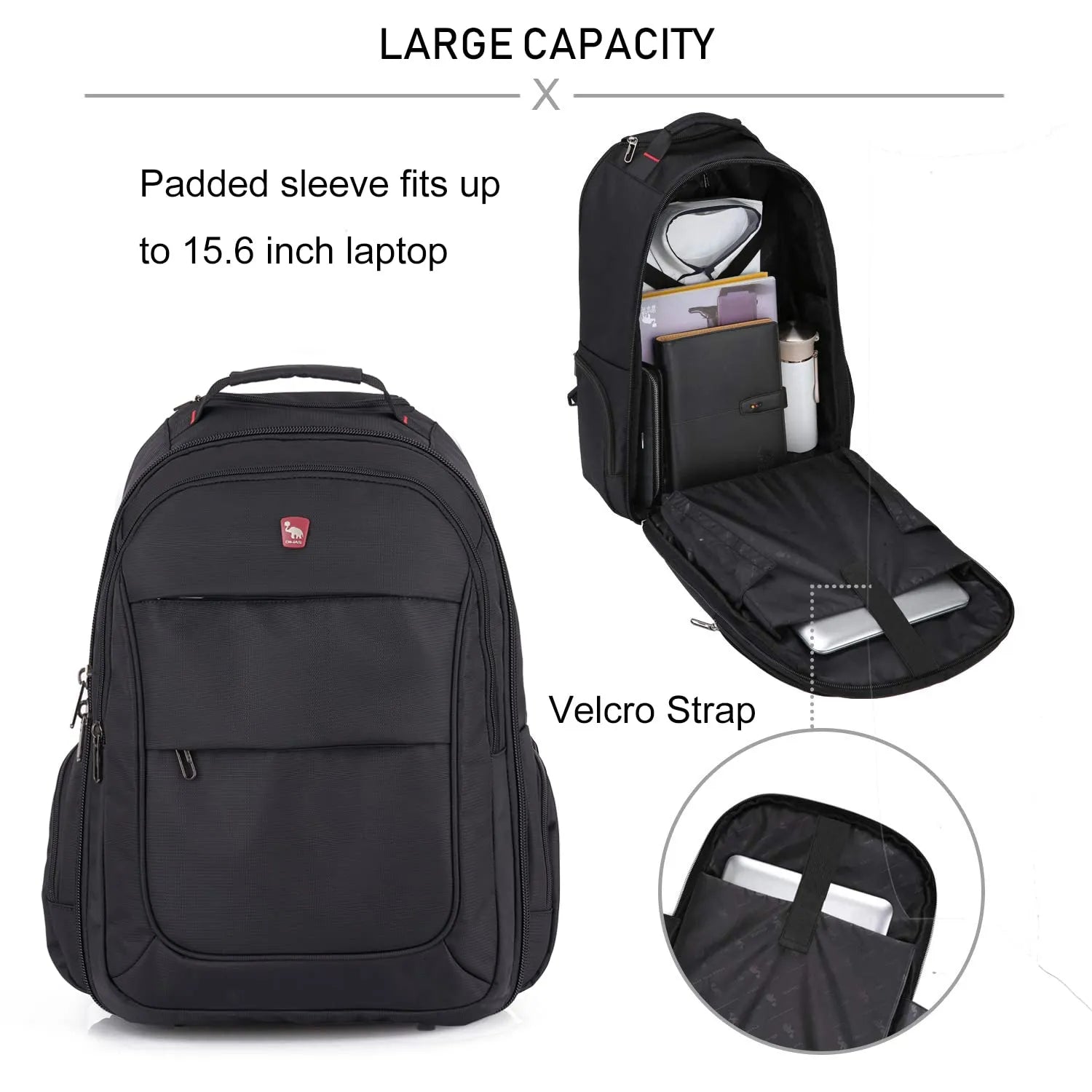 OIWAS travel bag with wheels | 15.6 inch laptop bag | 55x40x20 hand luggage backpack |backpack trolley simple hand luggage for business travel and vacation