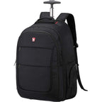 OIWAS travel bag with wheels | 15.6 inch laptop bag | 55x40x20 hand luggage backpack |backpack trolley simple hand luggage for business travel and vacation