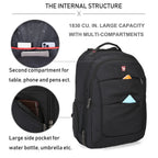 OIWAS travel bag with wheels | 15.6 inch laptop bag | 55x40x20 hand luggage backpack |backpack trolley simple hand luggage for business travel and vacation