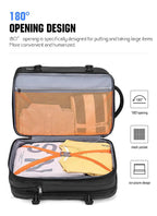 POSO 17.3 LAPTOP BACKPACK DAILY BUSINESS TRAVEL WITH USB PORT MODEL PS-660