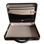 President - Business bag / brief case for men 3122- Black | Dark Grey