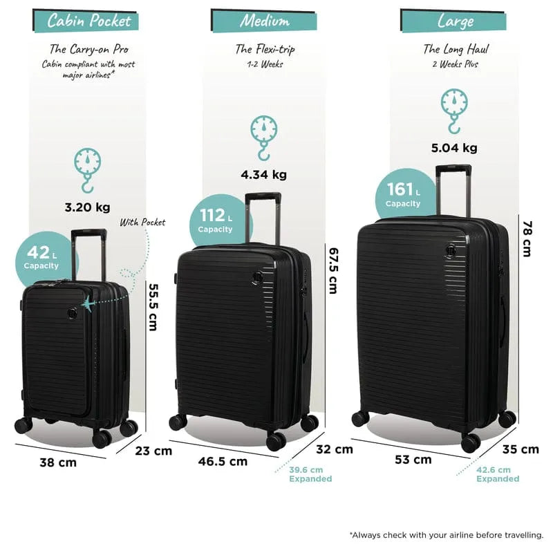 it luggage Spontaneous-  Hardside Carry-On 8 Wheel Expandable Spinner
