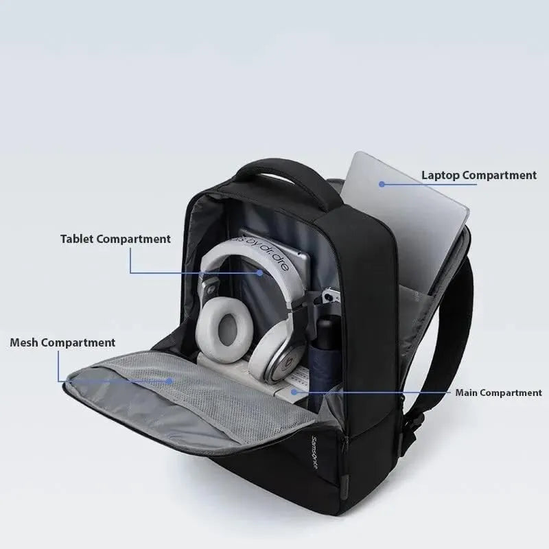 Samsonite ITECH-ICT 15.6inch Dual Compartment Stylish Backpack Water Resistant