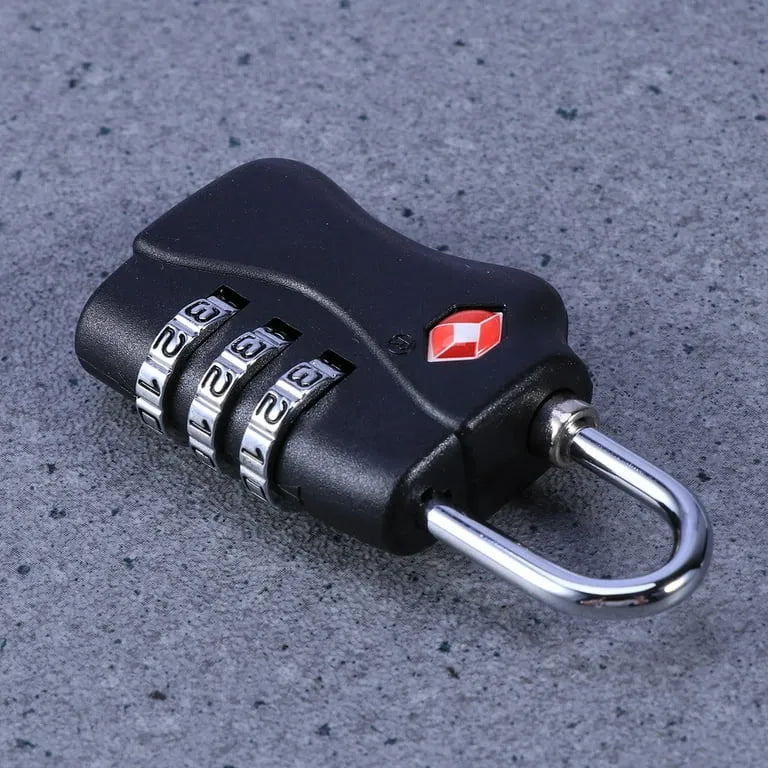 TSA Lock - TSA Customs Code Lock for Travel Luggage Password Changeable Lock Contrast Color Design Padlock Colorful Cabinet Locker