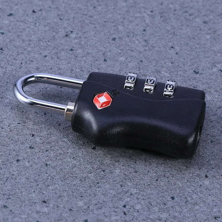 TSA Lock - TSA Customs Code Lock for Travel Luggage Password Changeable Lock Contrast Color Design Padlock Colorful Cabinet Locker